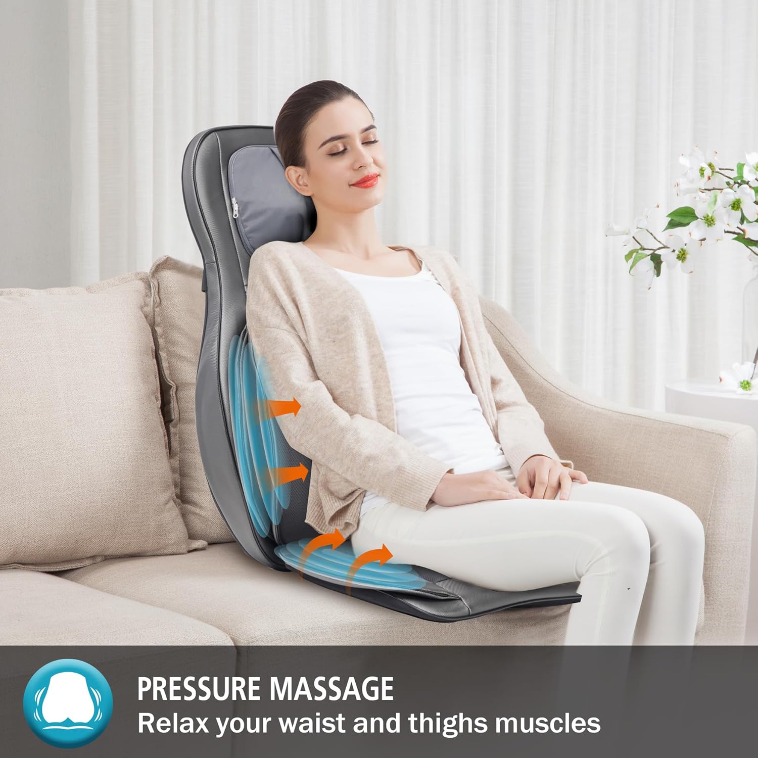 Shiatsu Neck Back Massager with Heat