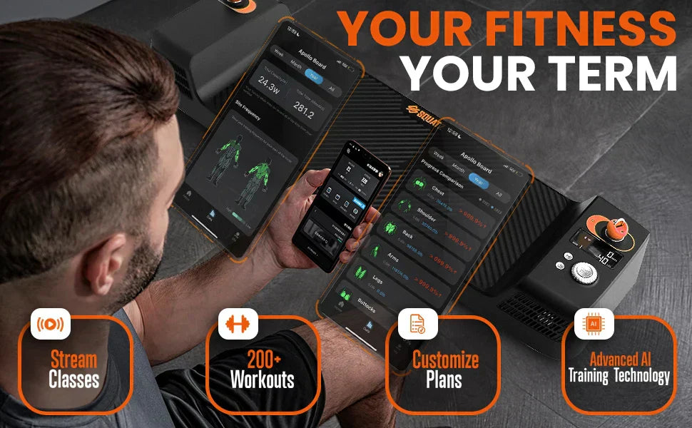 Apollo Board Mini – 150 lb Resistance Smart Cable Machine