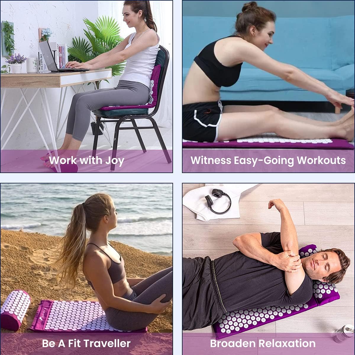 Acupressure Cushion Massage Mat